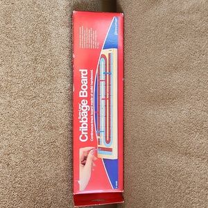 NIB Sure-Lane Cibbage Board game solid hardwood all pieces present